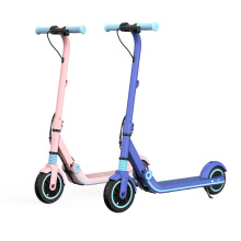 Luvgogo Dropshipping Electric Scooter for Kids in Pink Two-wheel Scooter 24V App Control with Triple Brake Function 11KM-20KM 4H